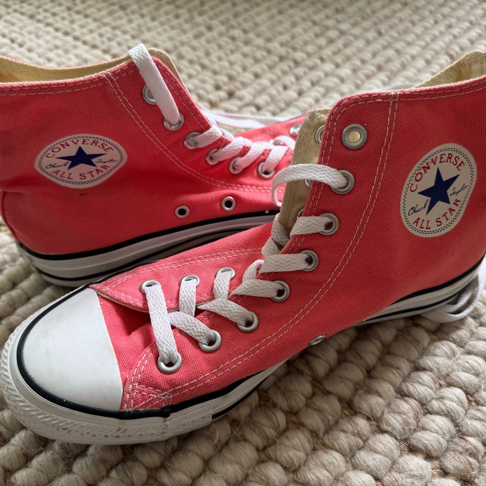 Illicit Pink original Chuck Taylor All Star High-Top Sneakers - M7/W9